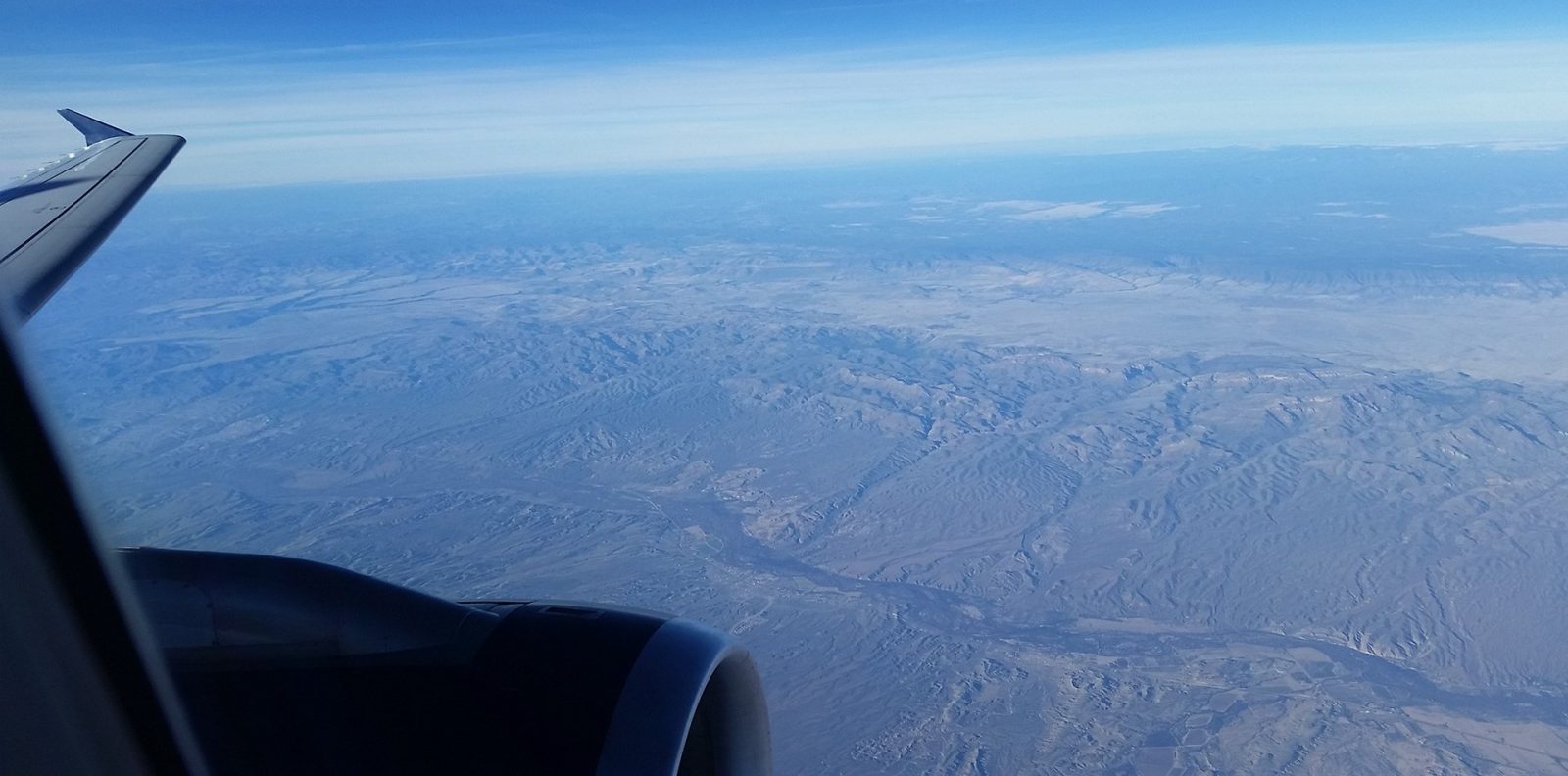 View from Plane